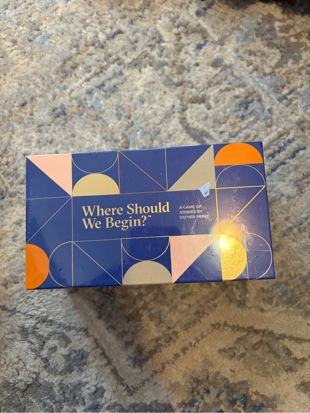 Where Should We Begin Card Game by Esther Perel NIB Sealed